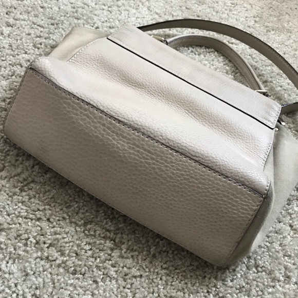 Kate Spade Suede Crossbody Satchel - Picture 3 of 8